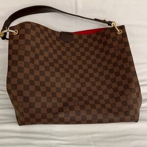 Louis Vuitton Damier Ebene Neverful MM HOBO BAG